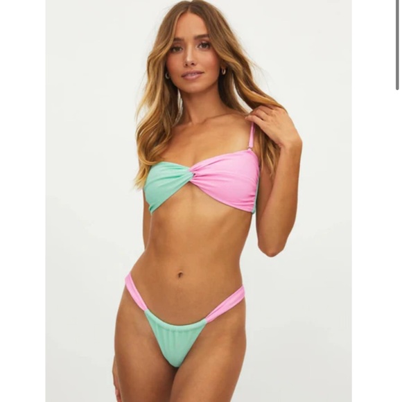 Beach Riot Other - Beach Riot Joan Colorblock Bikini Set 🤩 NWT